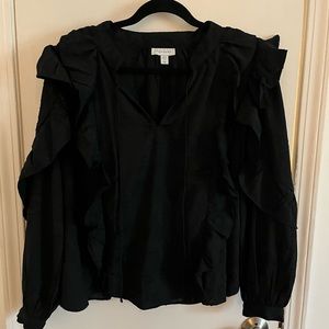 Topshop Ruffle Blouse